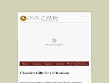 Tablet Screenshot of chocoswis.com